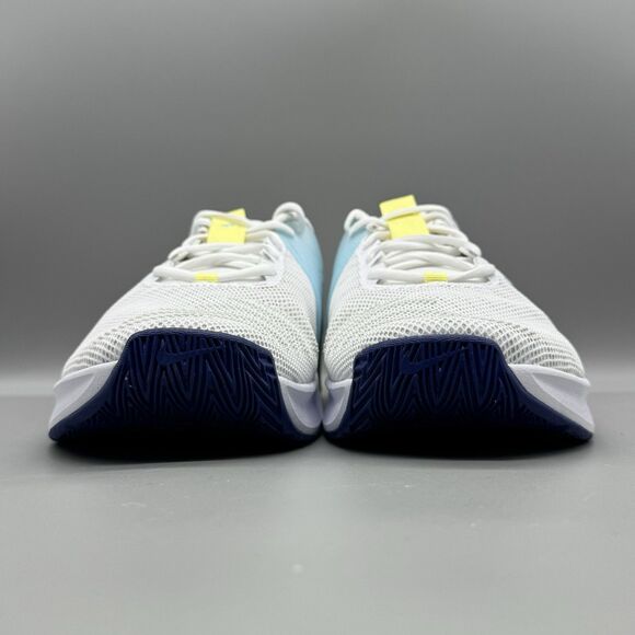 Nike Metcon 9 Men's Size 13 White Fierce Pink Deep Royal Blue Yellow DZ2617-102 - Picture 2 of 11